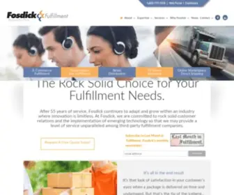 Fosdickfulfillment.com(Fosdick Fulfillment) Screenshot