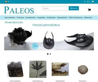 Fosilpaleos.com(Fósiles) Screenshot