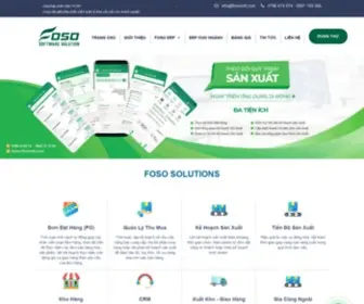 Fososoft.com(Trang Chủ) Screenshot