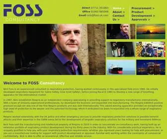 Foss.uk.com(Foss Consultancy) Screenshot