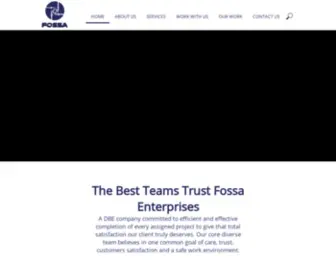 Fossaenterprises.com(Fossa Enterprises) Screenshot