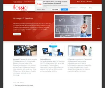 Fossie.ca(Managed IT Support & Service in Guelph) Screenshot