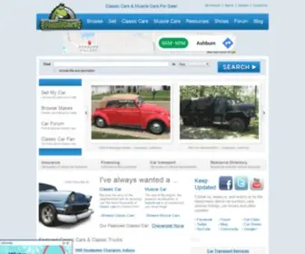 Fossilcars.com(Classic Cars & Muscle Cars For Sale on FossilCars Classified Ads) Screenshot