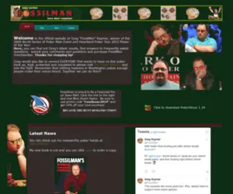 Fossilmanpoker.com(Fossilmanpoker) Screenshot