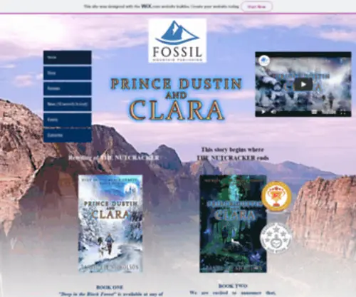 Fossilmountainpublishing.com(The mission of Fossil Mountain Publishing LLC) Screenshot