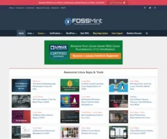 Fossmint.com(Computers, How) Screenshot