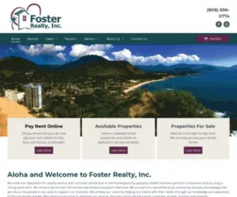 Foster-Realty.com(Welcome Home) Screenshot