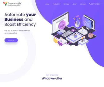 Fostercrafts.com(Process Automation) Screenshot