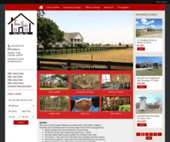 Fosterfamilyre.com(Foster Family Real Estate specializes in Adkins TX Homes) Screenshot