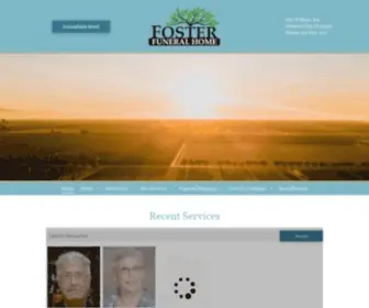 Fosterfuneralandcremation.com(Foster Funeral & Cremation Center) Screenshot