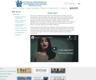 Fosteringflorida.com(Fostering Florida's Future) Screenshot