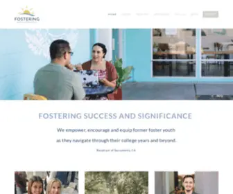 Fosteringss.org(Fostering Success & Significance) Screenshot