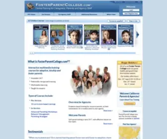 Fosterparentcollege.com(Fosterparentcollege) Screenshot