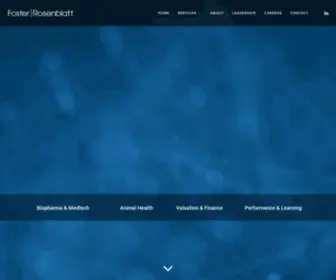 Fosterrosenblatt.com(Our domain of expertise) Screenshot