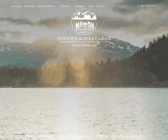 Fostersalaskacabins.com(Fosters Alaska Cabins) Screenshot