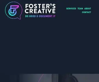 Fosterscreative.com(We are a full service creative & marketing agency) Screenshot