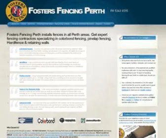 Fostersfencing.com.au(Fostersfencing) Screenshot