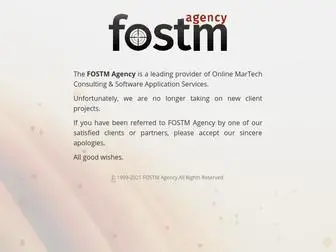 Fostm.com(FOSTM Agency) Screenshot