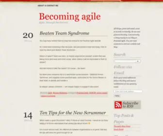 Fostnope.com(Becoming agile) Screenshot