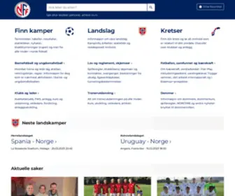 Fotball.no(Norges Fotballforbund) Screenshot