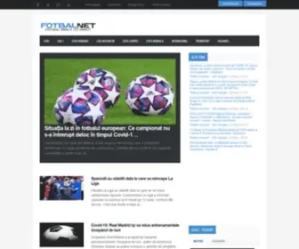 Fotbal.net(Romanian Soccer/Football) Screenshot