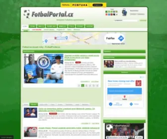 Fotbalportal.cz(Fotbal na dosah ruky) Screenshot