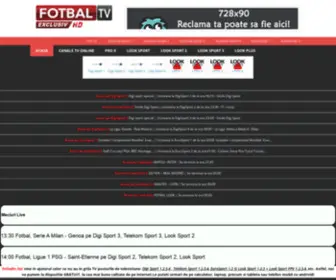 Fotbaltv.biz(Online Gratis) Screenshot