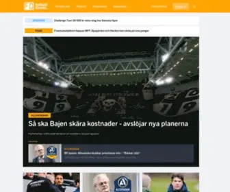 Fotbolldirekt.se(Senaste nyheterna inom Svensk fotboll) Screenshot