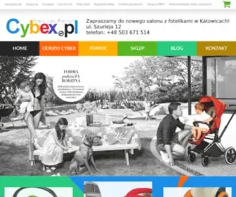 Foteliki-Cybex.pl(Kontakt sklep: ☎ 500 193 552) Screenshot