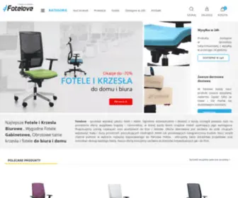 Fotelove.com(Najlepsze Fotele i Krzesła Biurowe) Screenshot