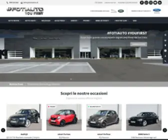 Fotiauto.it(Concessionaria Jaguar e Land Rover a Catania) Screenshot