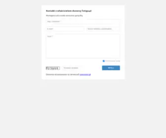 Fotigo.pl(Strona domeny) Screenshot