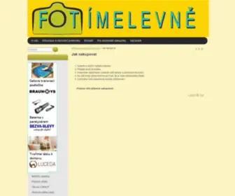 Fotimelevne.cz(Stativ) Screenshot