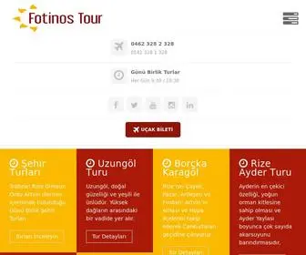 Fotinostour.com(Fotinos Tour Turizm Seyahat Acentas) Screenshot