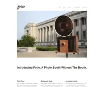 Fotio.co(Vintage Open) Screenshot