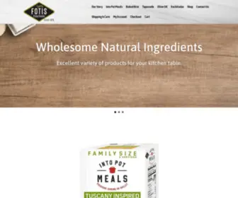 Fotisfinefoods.com(Fotis Fine Foods "Gold Coast" Breakfast Bowls) Screenshot