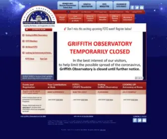 Foto.org(The mission of the Griffith Observatory Foundation) Screenshot