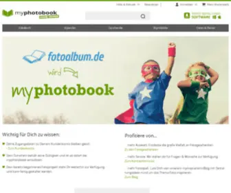 Fotoalbum.de(Echtfotobuch oder Scrapbook online gestalten) Screenshot