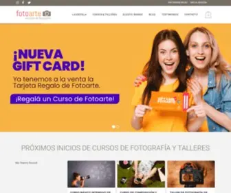 Fotoarte.com.uy(Escuela de Fotografía) Screenshot