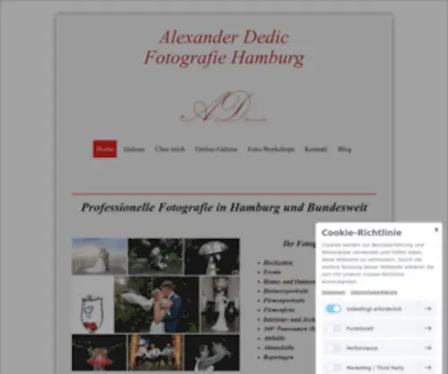 Fotoatelier-Dedic.de(Fotoatelier Dedic) Screenshot
