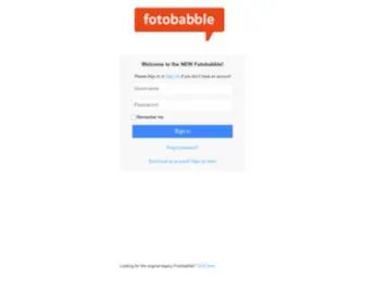 Fotobabble.com(We’re sorry to say that Fotobabble) Screenshot