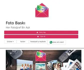 Fotobaski.com.tr(Foto Baskı) Screenshot