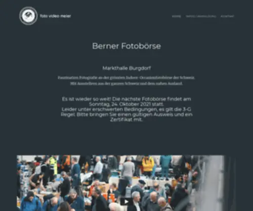 Fotoboersebern.ch(Fotobörse) Screenshot