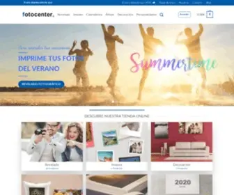 Fotocenter.es(Imprimir tus mejores recuerdos en fotos) Screenshot