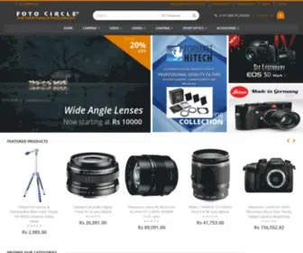 Fotocircle.com(For everything in photography) Screenshot