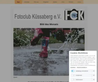 Fotoclub76.de(Start) Screenshot