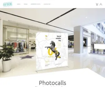 Fotocol.net(Fábrica de impresión digital textil gran formato y perfiles de aluminio. Especialistas en) Screenshot