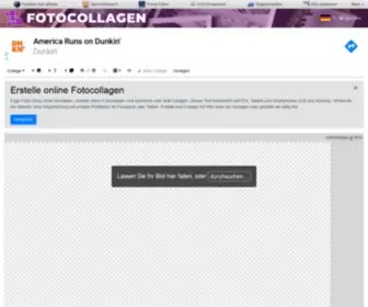 Fotocollagen.de(Erstelle online Fotocollagen) Screenshot