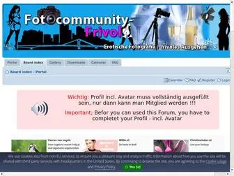 Fotocommunity-Frivol.de(Portal) Screenshot