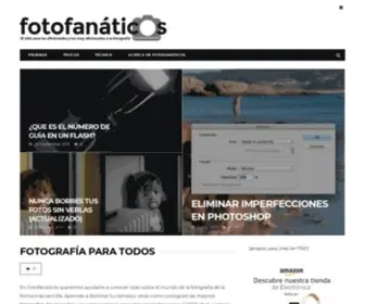 Fotofanaticos.com(Fotografía para todos) Screenshot